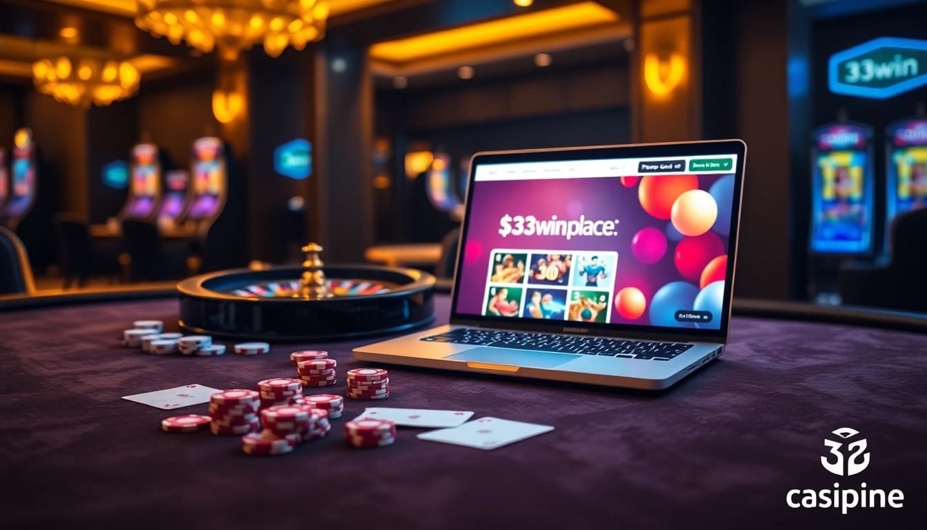 Experience thrilling online gaming at https://33win.place/ with vibrant casino tables and exciting games.