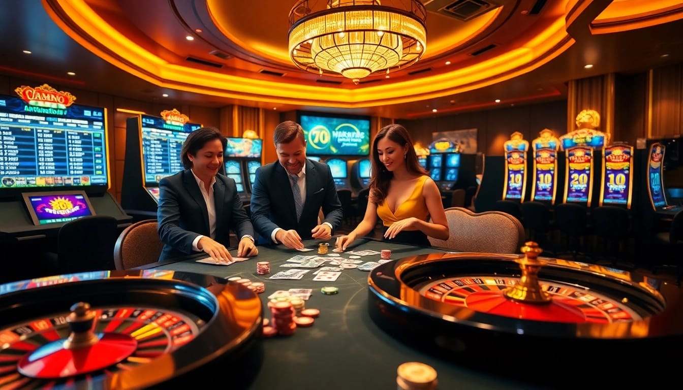 Players enjoy high-stakes games at https://23win.autos/, featuring dynamic poker action and roulette excitement.
