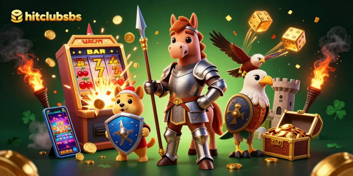 Witness the hitclubsbs jackpot explosion in a magical 3D casino world with knights and treasures!