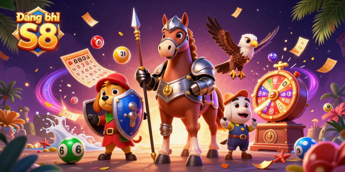 Experience the thrill of Đăng ký S8 with vibrant lottery elements and a dynamic gaming scene.