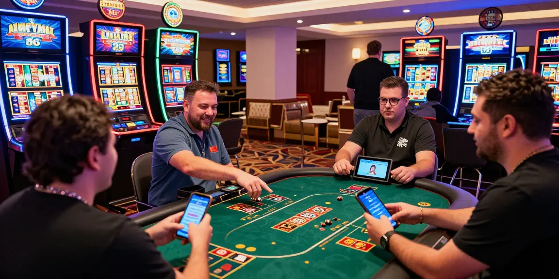 Experience the excitement of online gaming at https://red88m7.com with vibrant casino scenes and enthusiastic players.