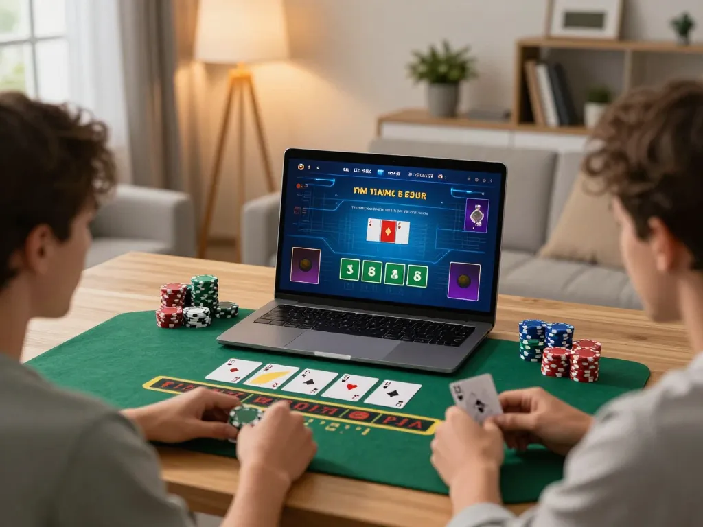 Engaging in online blackjack at home using GG88 platform for strategic gameplay