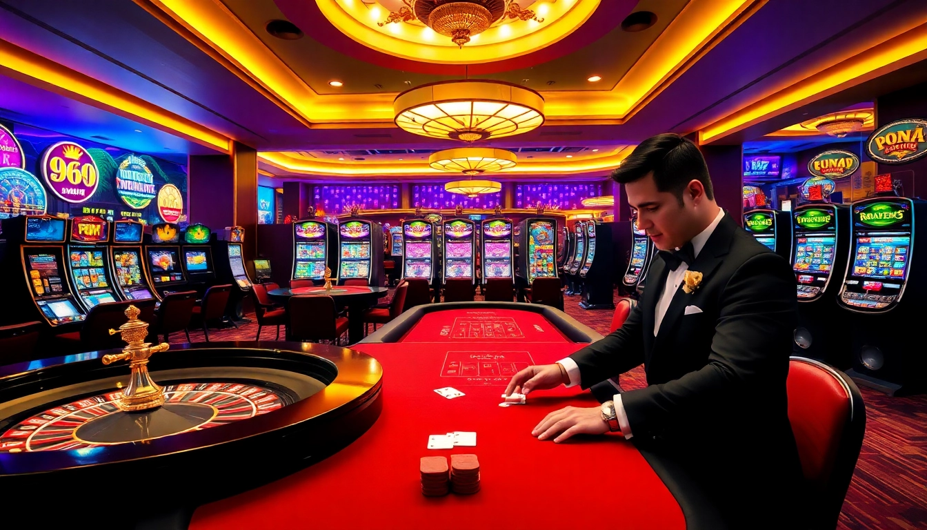Experience the excitement of nhà cái mm88 with vibrant casino games and engaging gambling atmosphere.