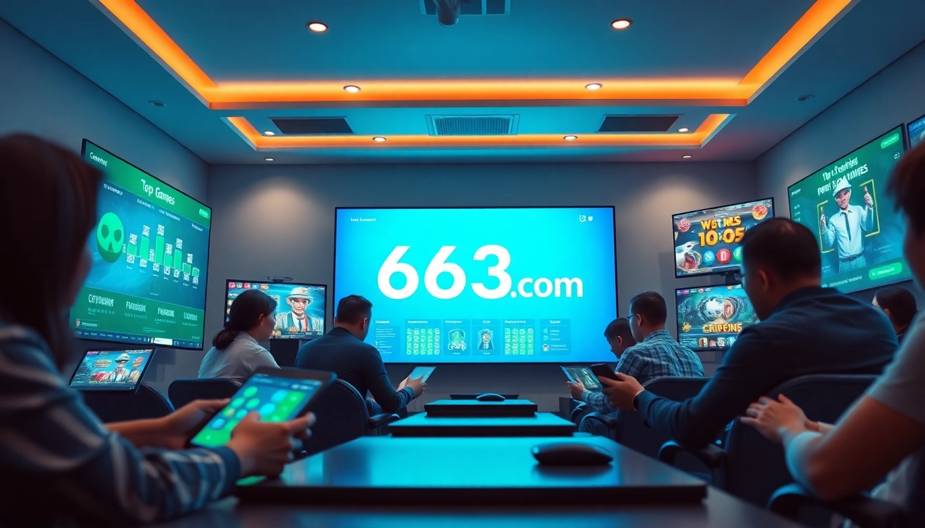 Experience the thrilling online gaming platform 6623 com with interactive gaming visuals and vibrant user engagement.