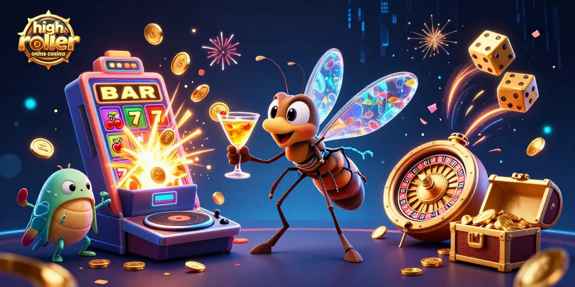 Experience the thrill of a high roller online casino with dynamic characters and rich visuals.