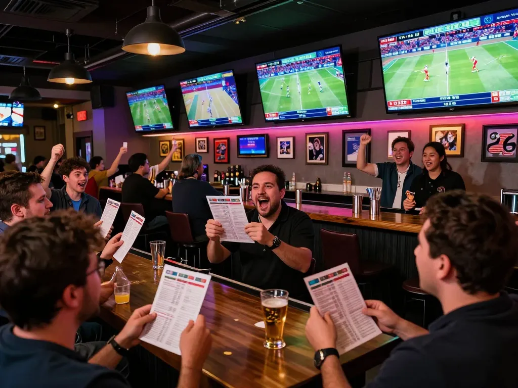 MMOO offers an exciting live sports betting experience in an upscale venue with enthusiastic fans.