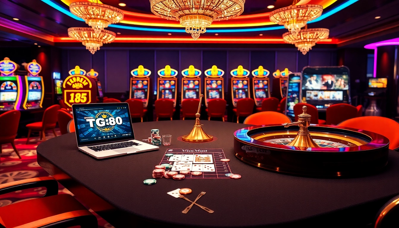 Experience the thrill of online gaming at https://tg88u.com/ with vibrant casino visuals.