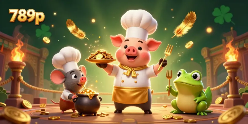 Experience thrilling action at 789p, where fortune awaits with golden coins and fun characters