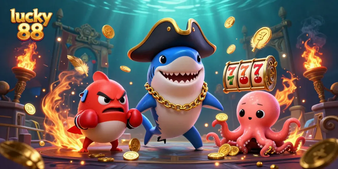 Spin the reels of lucky 88 and join the adventure with vibrant characters and gold coins.